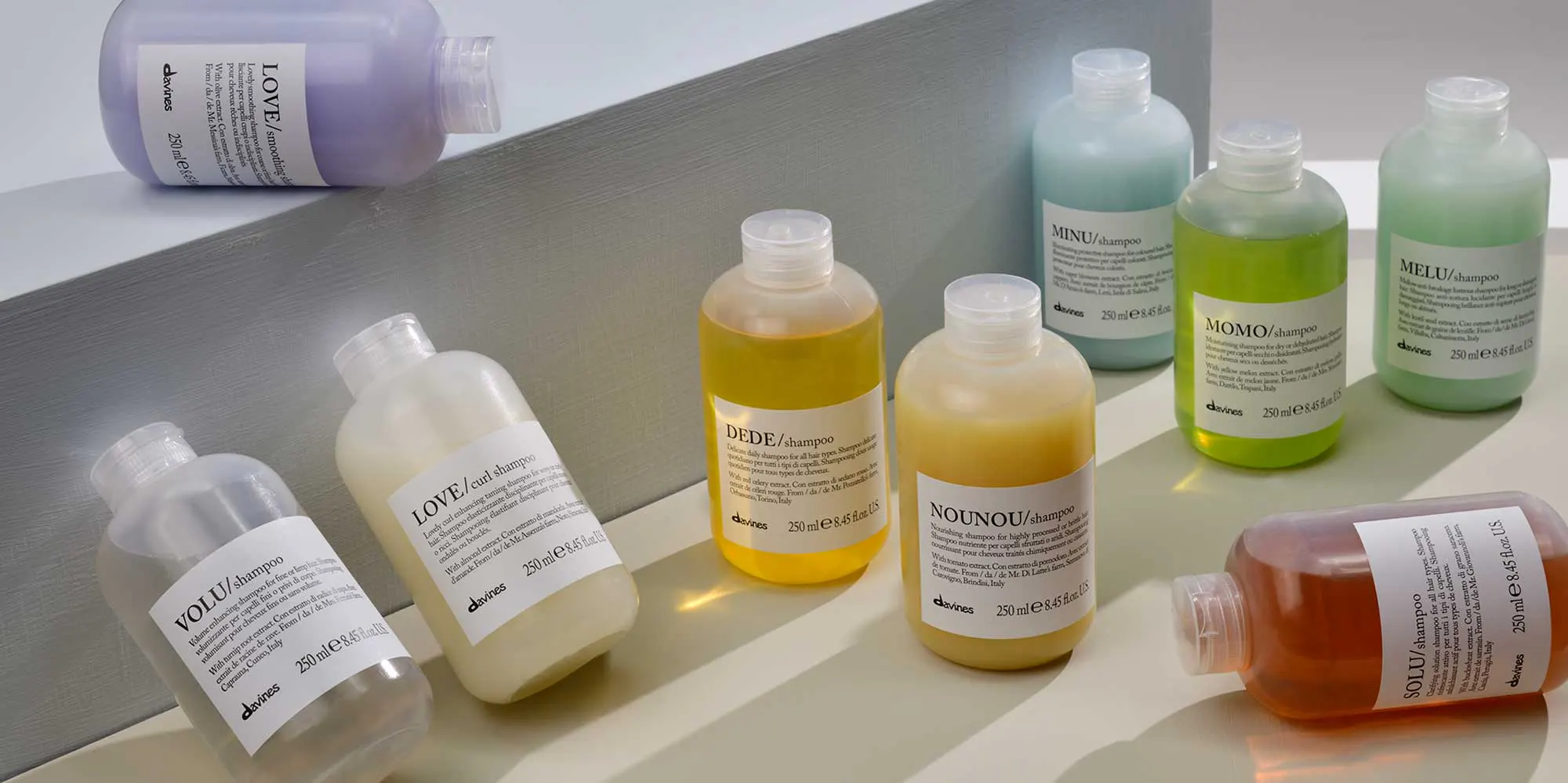 Davines Essential Haircare, The line for the well-being of every type of hair.